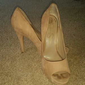 Jessica Simpson platform shoes
