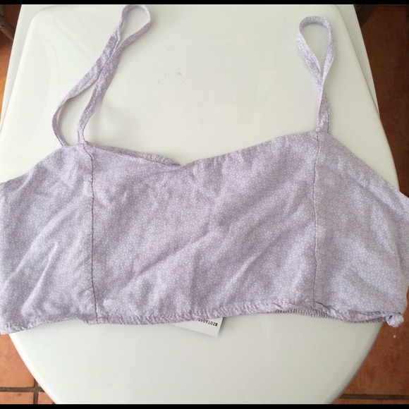 Purple flower bandeu