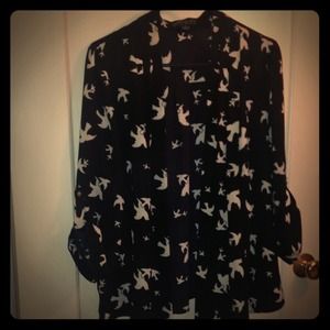 Birds Cardigan
