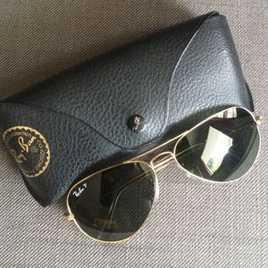 Ray-Ban 58mm Aviators with Polarized Lenses