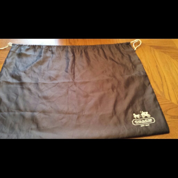 Coach dust bag