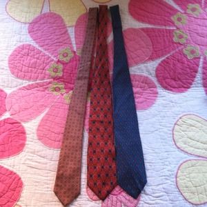 3 Christian Dior Ties