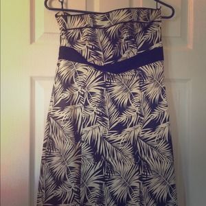 Short Hawaiian print dress