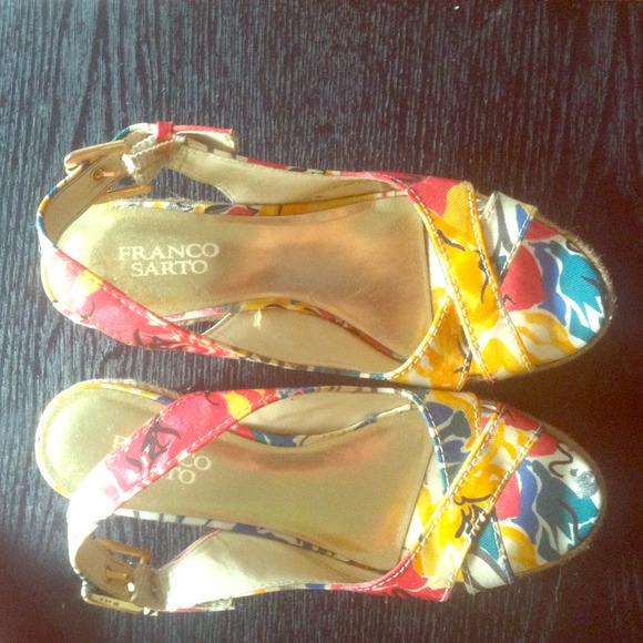 Fun Franco Sarto wedges for sale!