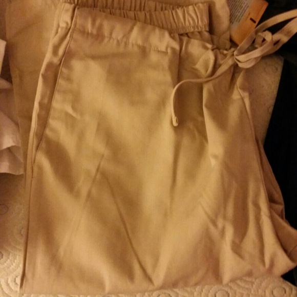 Khaki Scrub Pants
