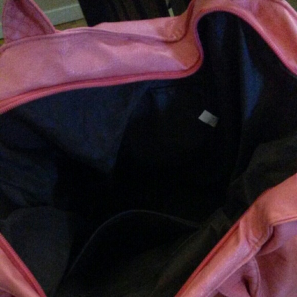 Melon Color Fancy Bow Ruffle Purse - Picture 4 of 4