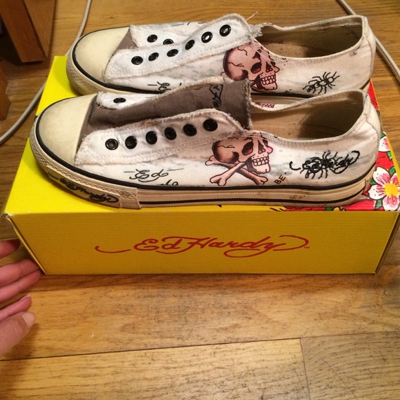 Ed hardy sneakers size 9