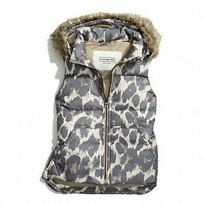 Coach Hooded Vest