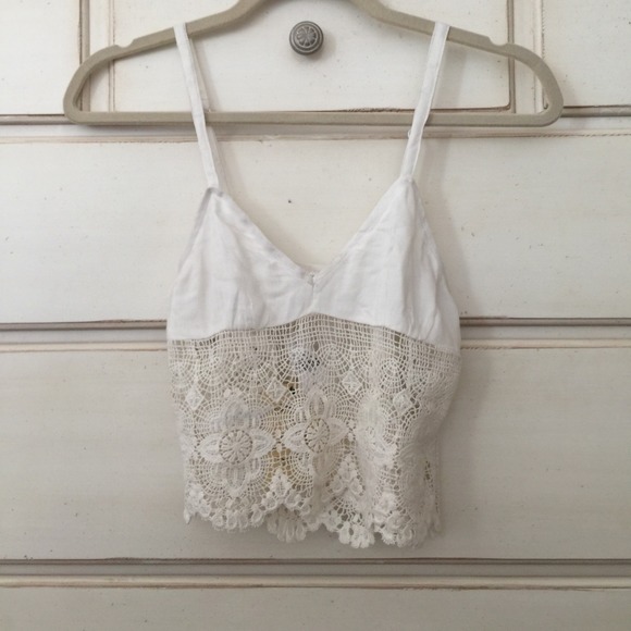 LF Crochet crop top