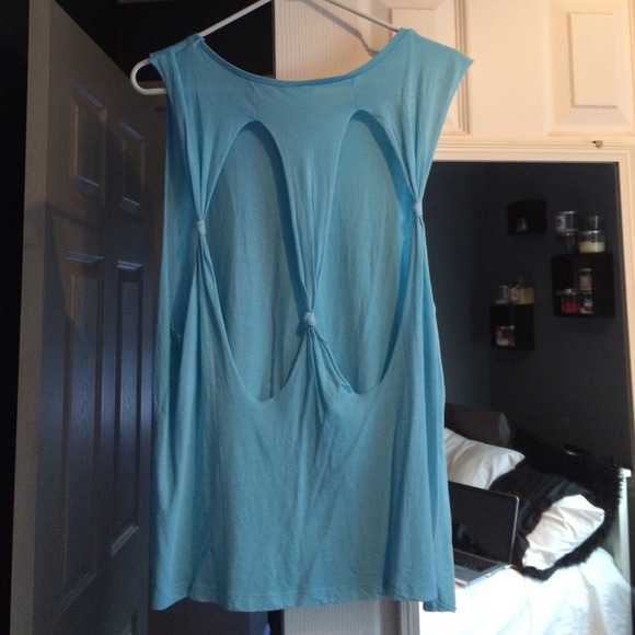 Sky Blue Muscle Tank
