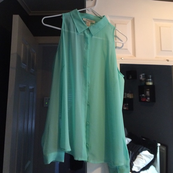 Long Sleeve Chiffon Blouse