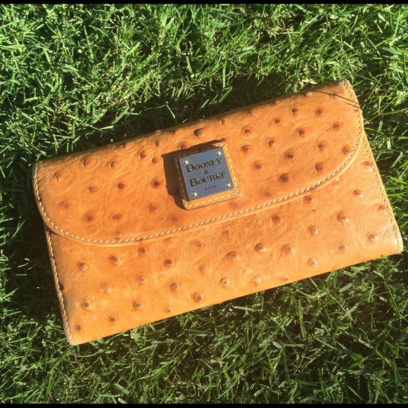 Dooney and Bourke Ostrich Leather Wallet