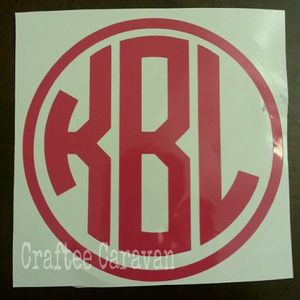 Monogram...5 inch