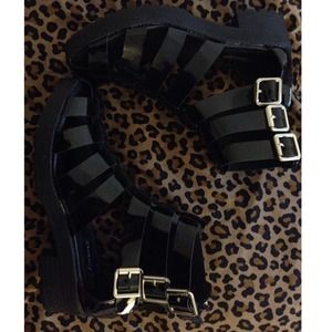 💠1DAYSALE💠Caged Gladiator Sandals