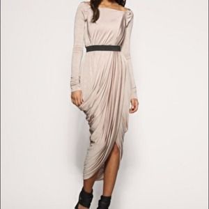 AQ by Aqua Slinky Jersey Wrap Dress