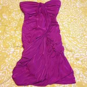 Purple party dress