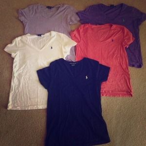 Ralph Lauren sport v neck top