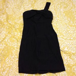 Black cocktail dress