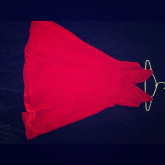 Size 2, red formal dress