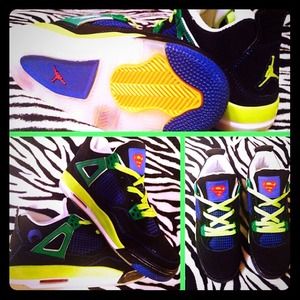 Superman Jordan Sneakers size 8.5 Woman