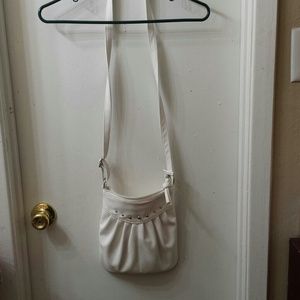 White crossbody bag