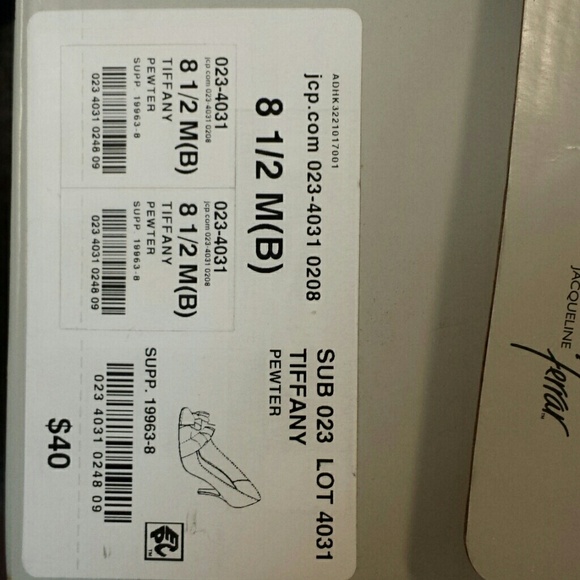 Pewter heels. - Picture 4 of 4