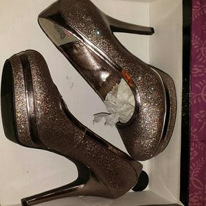 Glittery heels