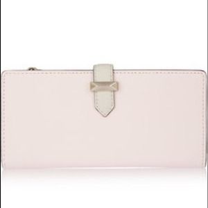 Rebecca Minkoff Pastel Pink Leather Wallet NWOT