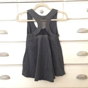 Tops - Simple charcoal grey tank Tops - Simple charcoal grey tank