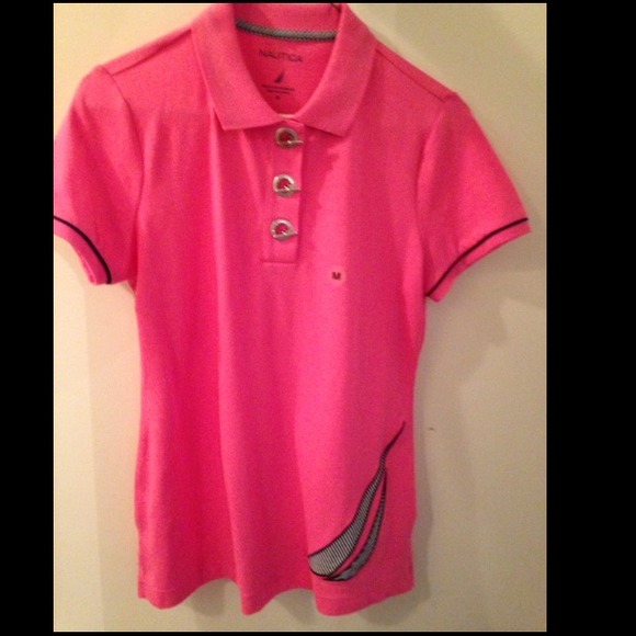 Pink Nautica polo! Never worn