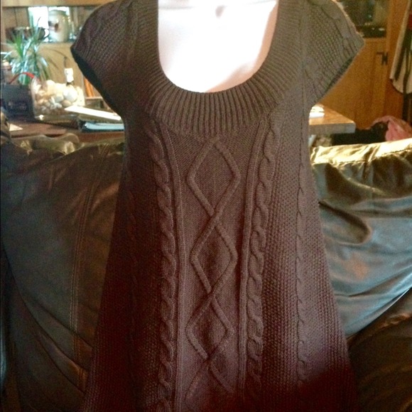 Brown Express Sweater Dress/Tunic