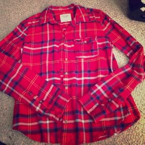 Abercrombie & Fitch Red Flannel