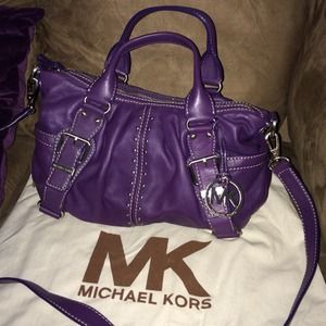 Michael Kors Satchel in Purple
