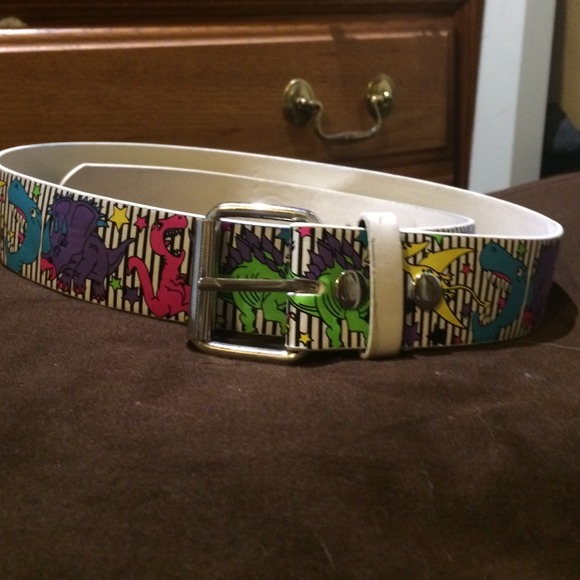 Colorful Dinosaur Belt