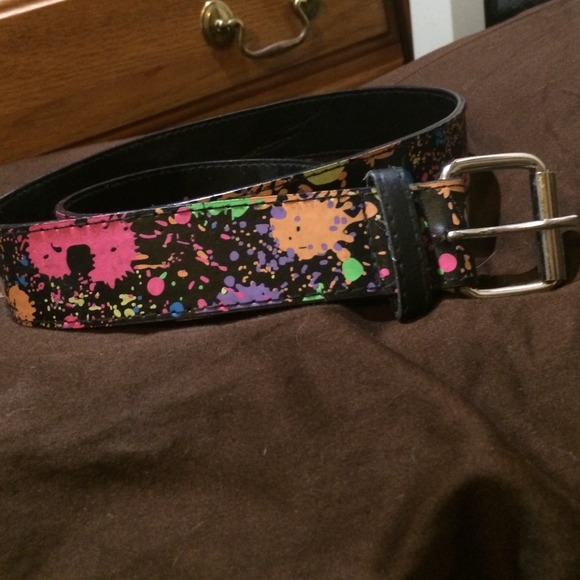Paint Splatter Belt