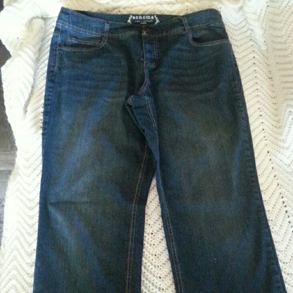 Dark wash jeans