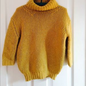 J.crew yellow sweater