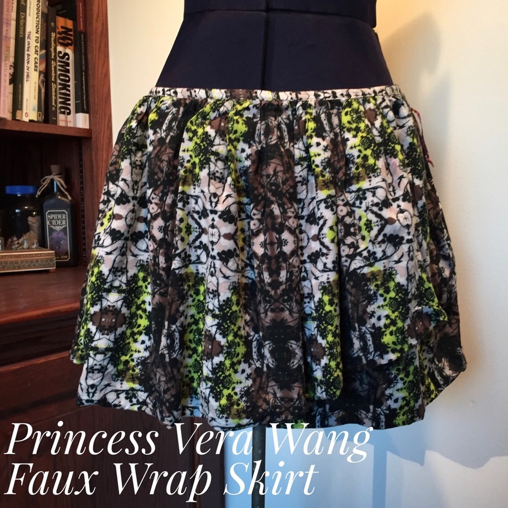 Princess Vera Wang | Faux Wrap Skirt