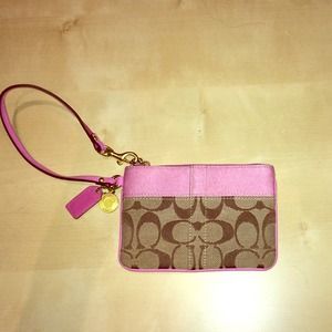 Coach wristlet