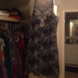 Lilly Pulitzer "oh cabana boy" terry cloth dress