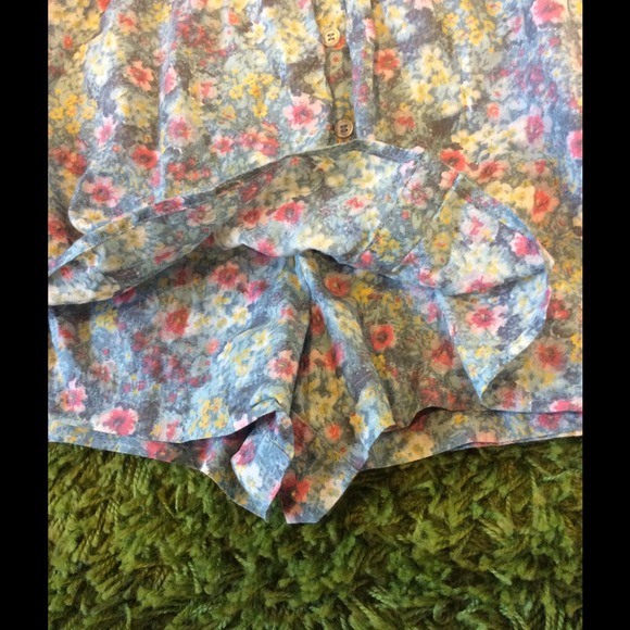 SOLD—-100% Cotton Summer Romper - Picture 3 of 3