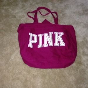 Victoria secret pink berry tote NWOT