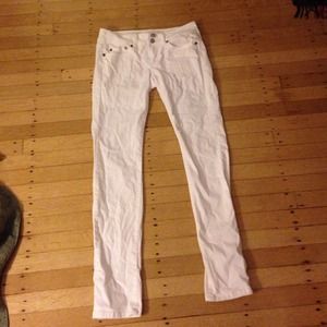 Juniors White Pants