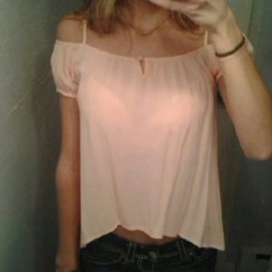 *traded* Pink top NWOT