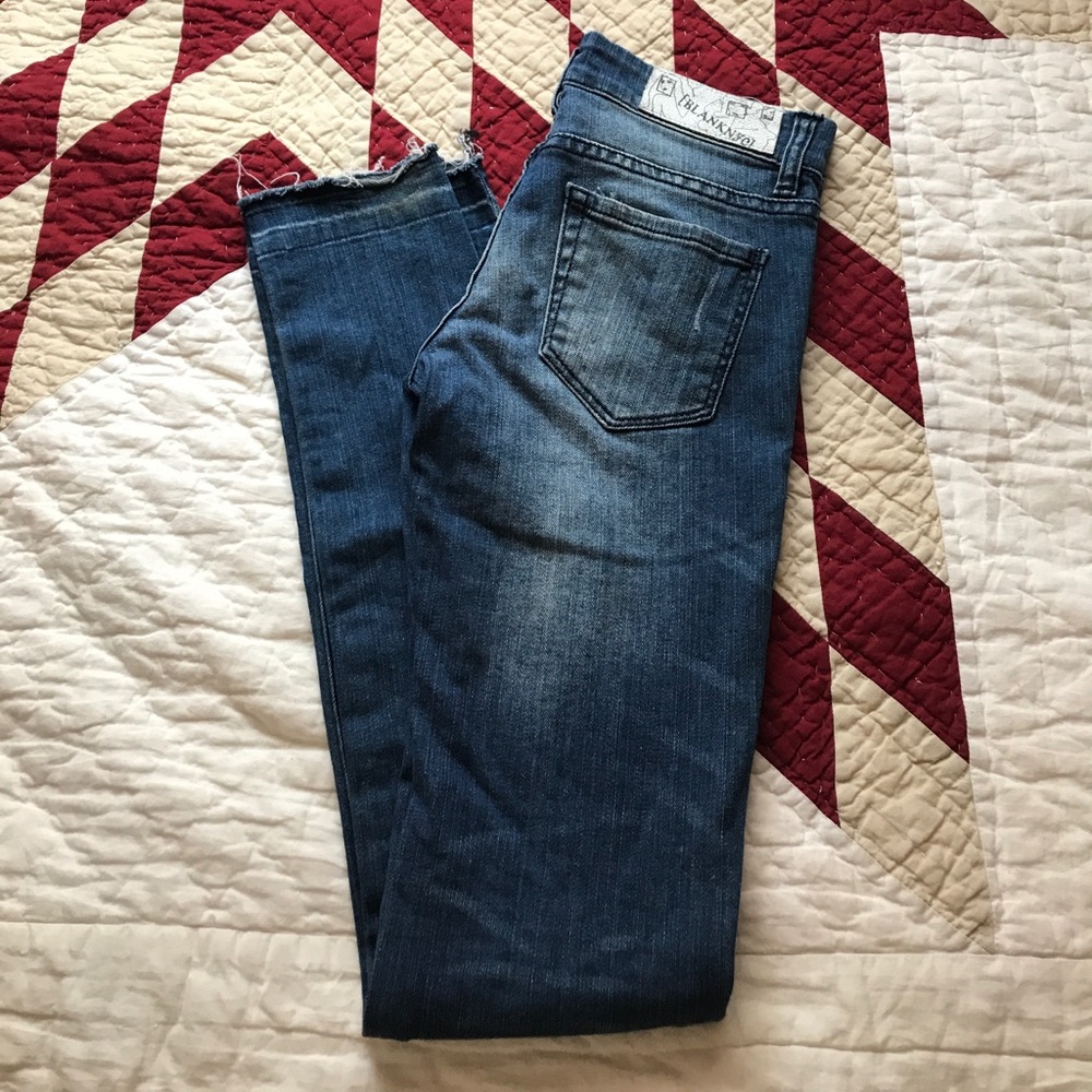 BlankNYC straight jeans, blue