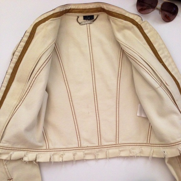 ❗️SOLD❗️Alexander McQueen Denim Collector's Jacket - Picture 3 of 4