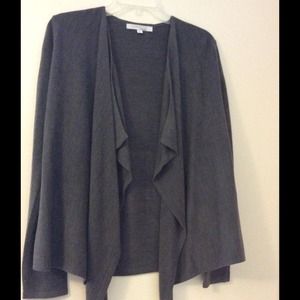 Slate Gray Cardigan Sweater