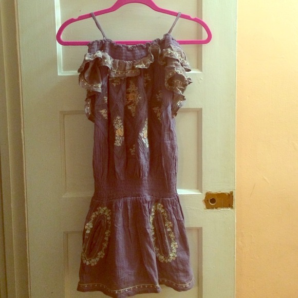 ❌SOLD❌Miss me off the shoulder dress
