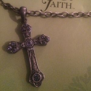 Pretty cross necklace