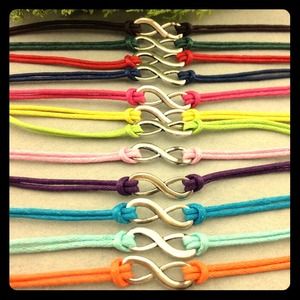 Infinity Bracelet in Silver